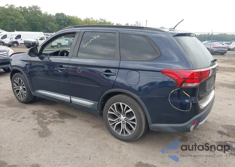 2016 Mitsubishi Outlander Sel z USA, uszkodzony, nr VIN JA4AZ3A30GZ036677